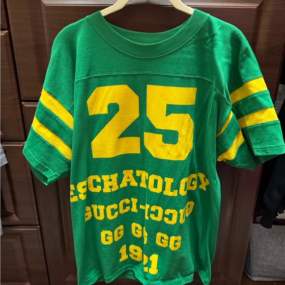 Gucci Tops - Authentic NWT Gucci Love Parade Eschatology Varsity Tee